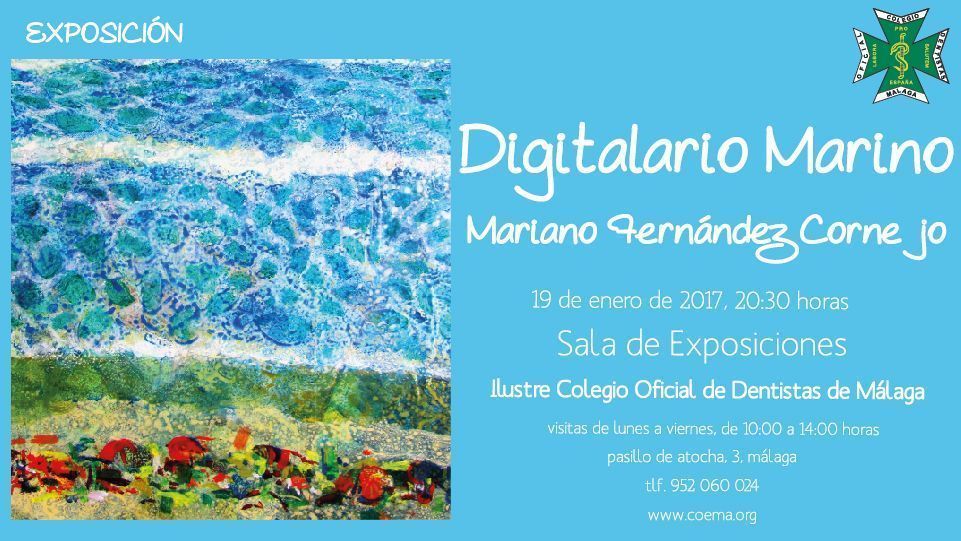 Digitalario Marino es la exposicion de pintura del mes de enero