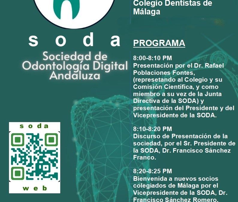 Acto de presentación de la Sociedad de Odontología Digital Andaluza (SODA)