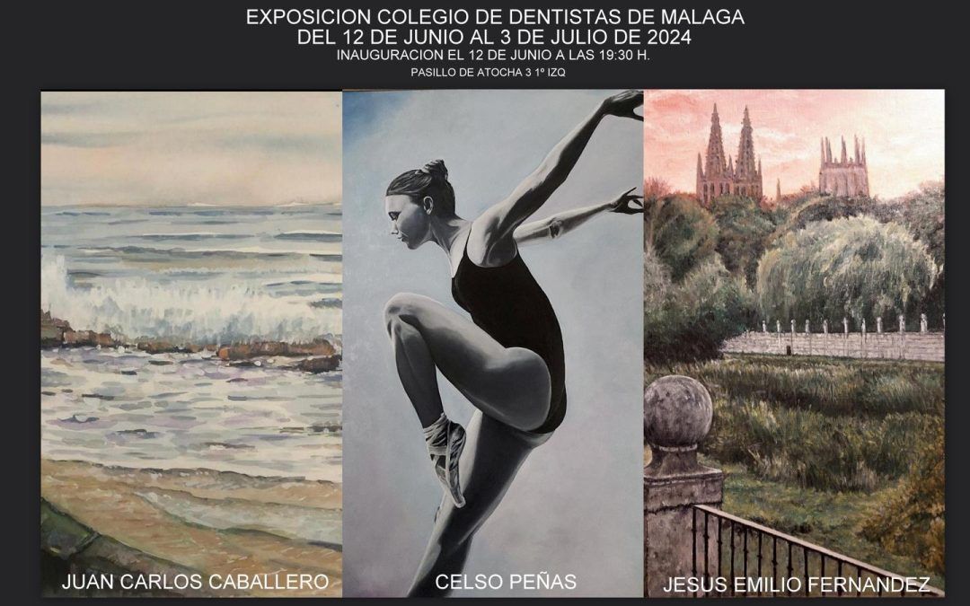 Inauguración de la exposición titulada: “Tres artistas figurativos”